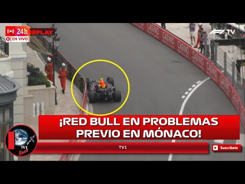 Red Bull en problemas Checo Pérez y Max Verstappen complicados en Mónaco F1 2024