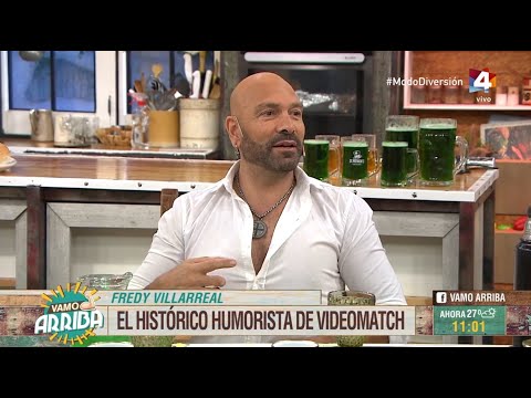 Vamo Arriba - Fredy Villarreal: El histórico humorista de Videomatch