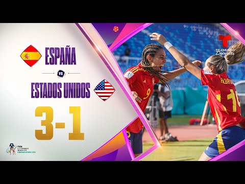 Highlights & Goals: España vs. USA 3-1 | Copa Mundial Femenina Sub-17 | Telemundo Deportes