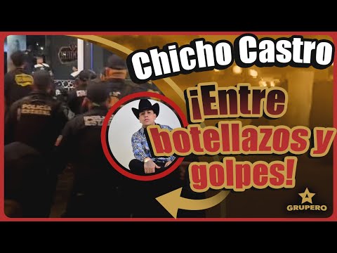 ¡BATALLA CAMPAL! Reciben a Chicho Castro con botellazos en Aguascalientes
