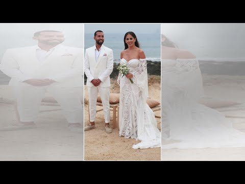 Así es el atrevido vestido de novia de Anabel Pantoja: efecto desnudo y de más de 3.500 euros