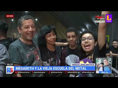 Megadeth en Lima: la vieja escuela del metal