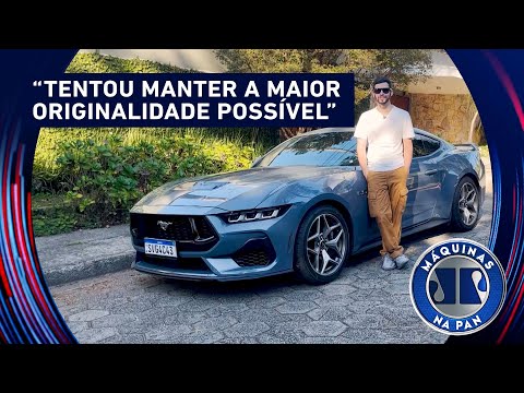 Léo Maringolo testa o novo Mustang GT Performance | MÁQUINAS NA PAN