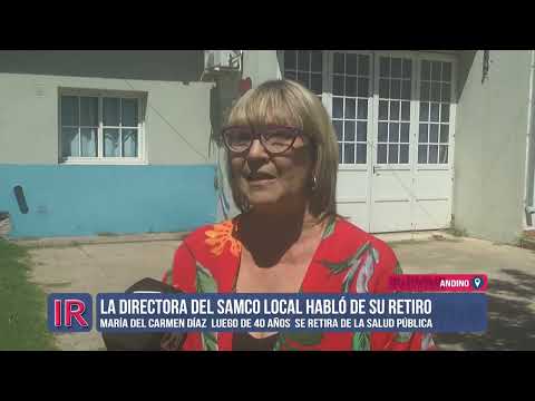 María del Carmen se despidió del Samco