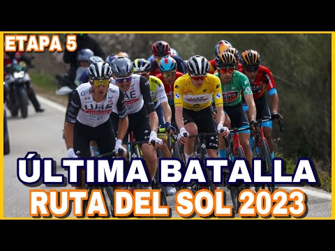 RESUMEN ETAPA 5  RUTA del SOL 2023  Fin con Batalla