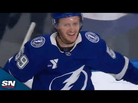 Lightnings Jake Guentzel Notches Seventh Career Hat Trick vs. Sabres