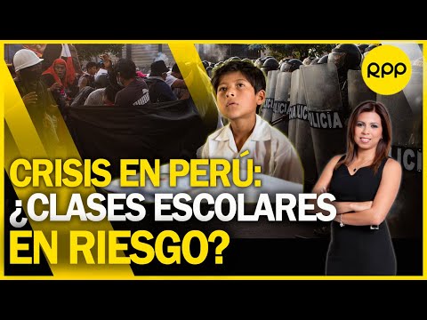 ¿Y nuestros escolares? : La educación peruana en medio de la crisis social y política