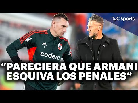 LA RACHA NEGATIVA DE ARMANI EN LOS PENALES Y LA ARENGA DE DEMICHELIS  PERIODISTAS DE RIVER OPINAN