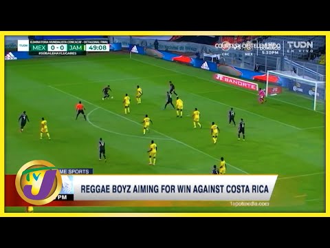 Reggae Boyz Aiming for Win Against Costa Rica - Sept 8 2021