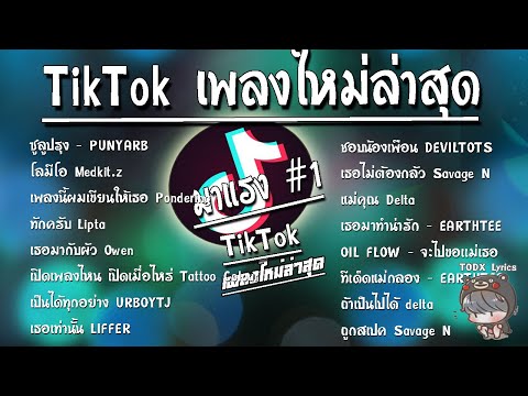 รวมเพลงฮิตในTikTokล่าสุดรวมเพ