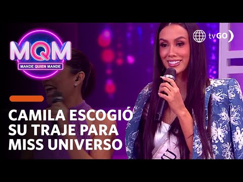 Mande Quien Mande: Camila Escribens escogió un traje para “Miss Universo” 2023 (HOY)