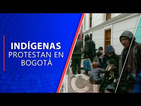 Protestas de comunidad indígena embera por incumplimientos del Gobierno