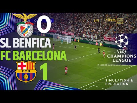 BENFICA vs. BARCELONA PARTIDO EN VIVO / UEFA CHAMPIONS LEAGUE  24/25