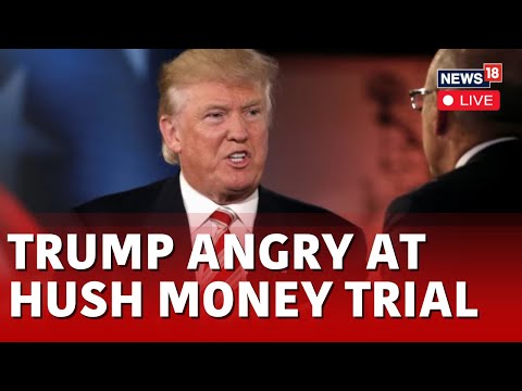 Trump News LIVE | Trump Faces Prospect Of Additional Sanctions In Hush Money Trial |  News18 | N18L