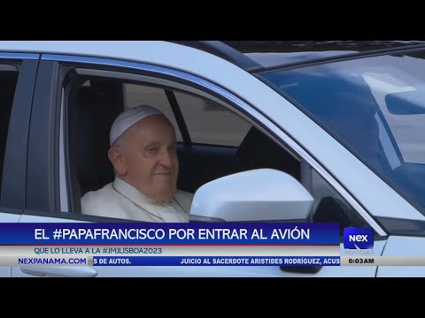 Papa Francisco viaja a la Jornada Mundial de la Juventud 2023 en Lisboa, Portugal