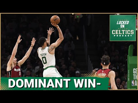 Boston Celtics get dominant Game 1 win over Miami Heat