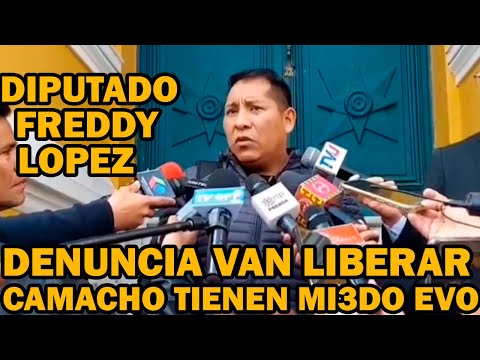 DIPUTADO FREDDY LOPEZ CUESTIONA GOBIERNO POR TRASLADADO FERNANDO CAMACHO HACIA SANTA CRUZ