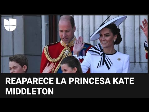 Imágenes de la reaparición pública de Kate Middleton tras el anuncio de su lucha contra el cáncer