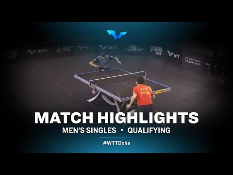 Table Tennis 🥍 Xu Yingbin vs Snehit Suravajjula | MS | WTT Contender Doha 2022 (Qual)