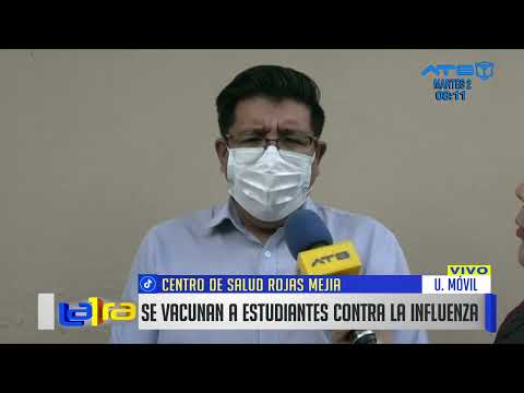 Inicia en Cochabamba la masiva campaña de vacunación contra la influenza