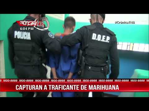 Madriz: Capturan a hombre acusado de traficar marihuana en transporte público