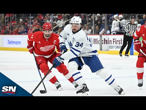 Maple Leafs Matthews Ties The Game With Sharp-Angle Snipe