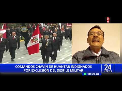 Excomandos “Chavín de Huántar” rechazan la decisión del Gobierno de excluirlos del desfile militar