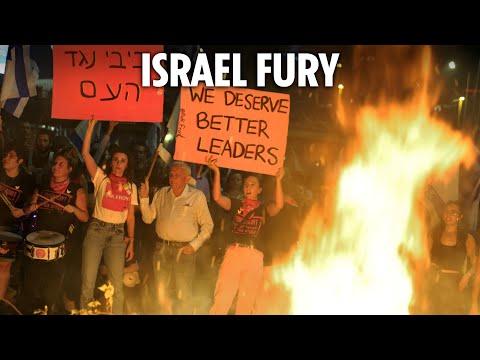 Huge protests erupt in Israel after Netanyahu fires defence minister Gallant