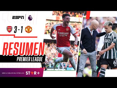 ¡FINAL DRAMÁTICO Y TRIUNFAZO DE LOS GUNNERS ANTE LOS RED DEVILS! | Arsenal 3-1 Man. United | RESUMEN