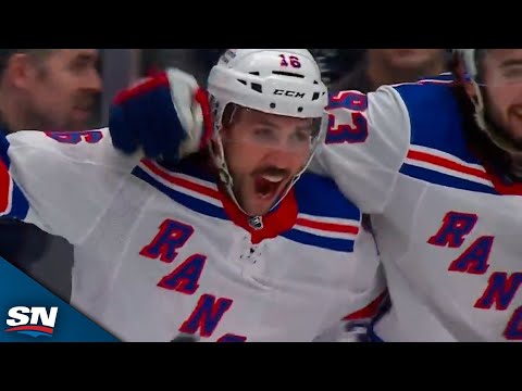 Rangers Trocheck Roofs One Past Samsonov To Send It To OT vs. Maple Leafs