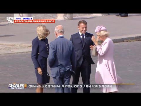 Brigitte Macron fait honte à la France, elle ne respecte par Charles III avec un geste déplacé
