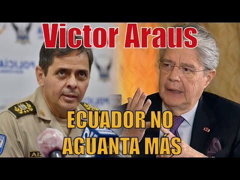 Victor Araus a Lasso: Ecuador no lo aguanta más