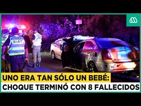 Terminó con 8 fallecidos entre ellos un lactante: Fatal choque frontal en La Serena