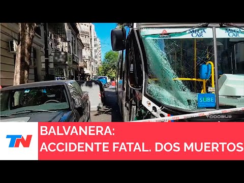 Dramático choque entre un camión y un colectivo en Balvanera: hay dos muertos y cinco heridos