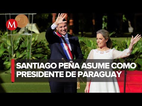 Asume la Presidencia de Paraguay Santiago Peña: Celebramos la victoria de la libertad