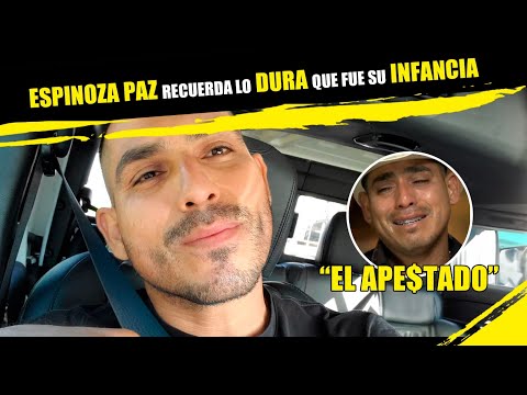 Espinoza Paz recuerda lo dura que fue su infancia