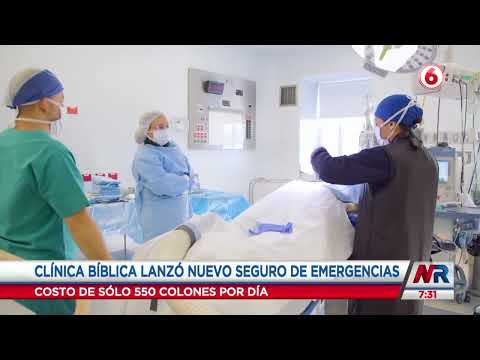 Hospital Clínica Bíblica presenta nuevo seguro médico de emergencia