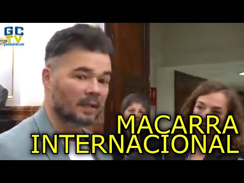 Roban a los pobres para dárselo a los ricos Gabriel Rufián por la medalla de Ayuso a Milei