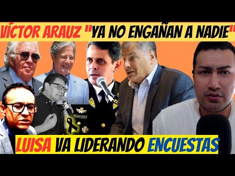 Víctor Arauz “Lasso ya no engañas a nadie, respóndele al País” | Rafael Correa no tiene nada que ver