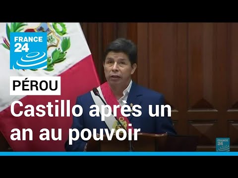 Pérou : Pedro Castillo, après un an au pouvoir • FRANCE 24