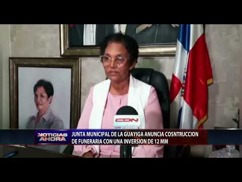 Junta Municipal de Guayica anuncia construcción de funeraria Municipal con una inversión de 12MM
