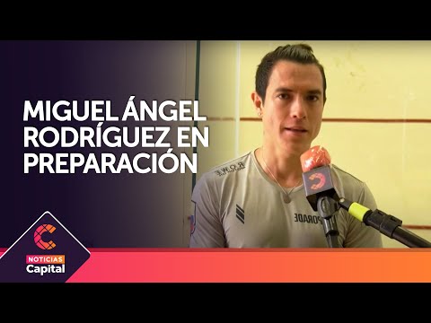 Miguel Ángel Rodríguez, squiashista bogotano, se prepara para competencias internacionales