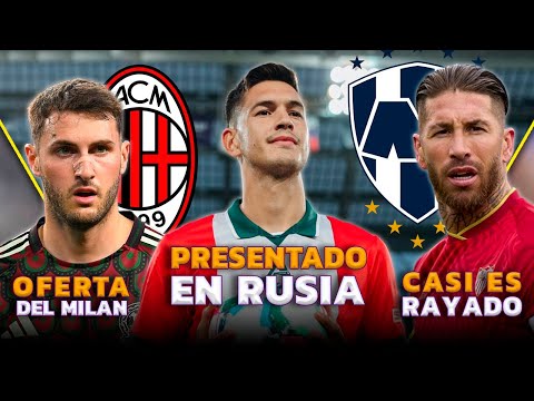 ¿SERGIO RAMOS A RAYADOS? | OFERTA DE ITALIA POR SANTI GIMÉNEZ | OFICIAL: MONTES LLEGA A RUSIA