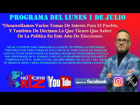 TIENES QUE ESCUCHAR DE LO QUE HABLAMOS PARA EL PUEBLO DE PR ESCUCHALO Y DEJA TU COMENTARIO