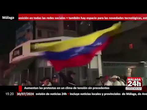 Noticia - Aumentan las protestas en Venezuela en un clima de tensión