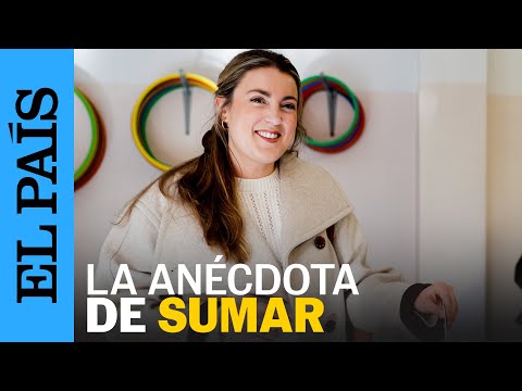 ELECCIONES PAÍS VASCO | El descuido de la candidata de Sumar: acude a votar sin papeleta | EL PAÍS