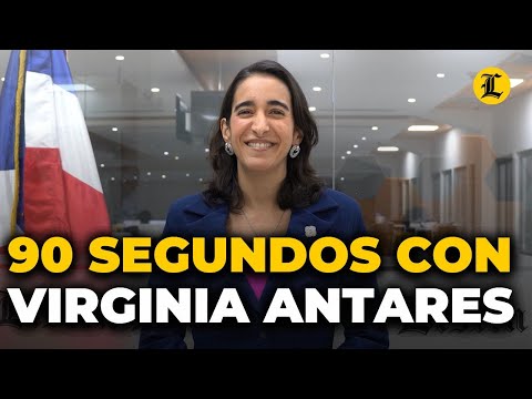 90 segundos con la candidata Presidencial de Opción democrática Virginia Antares