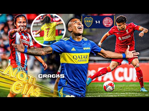 GOLAZO de SEBASTIÁN VILLA con BOCA | LUIS DÍAZ juega SIN ESFUERZO | GOL de LEICY SANTOS