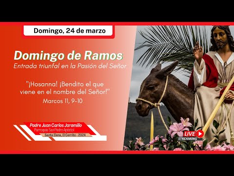 Domingo de Ramos - 24 Marzo - 2024