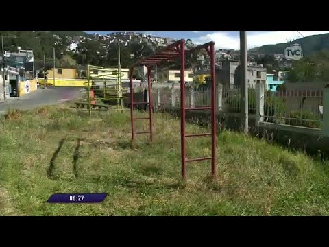 Vecinos de Santa Bárbara solicitan el mantenimiento de un parque infantil